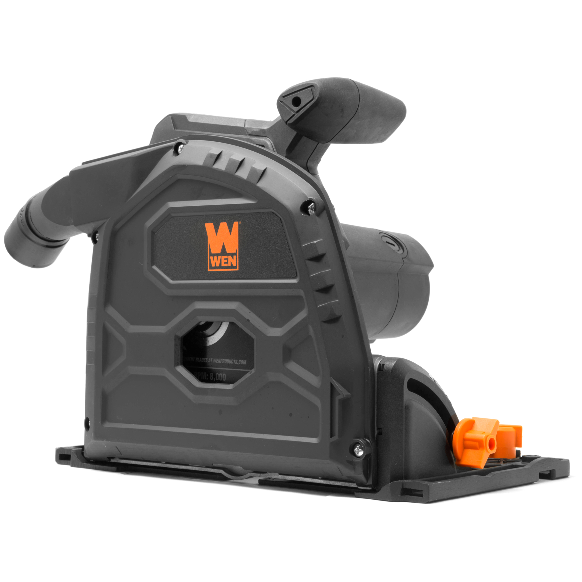 WEN, 12A, 7.25in. Plunge Cut Circular Track Saw, Blade Diameter 7 in, Amps 12 Volts 120 Model# CT1274
